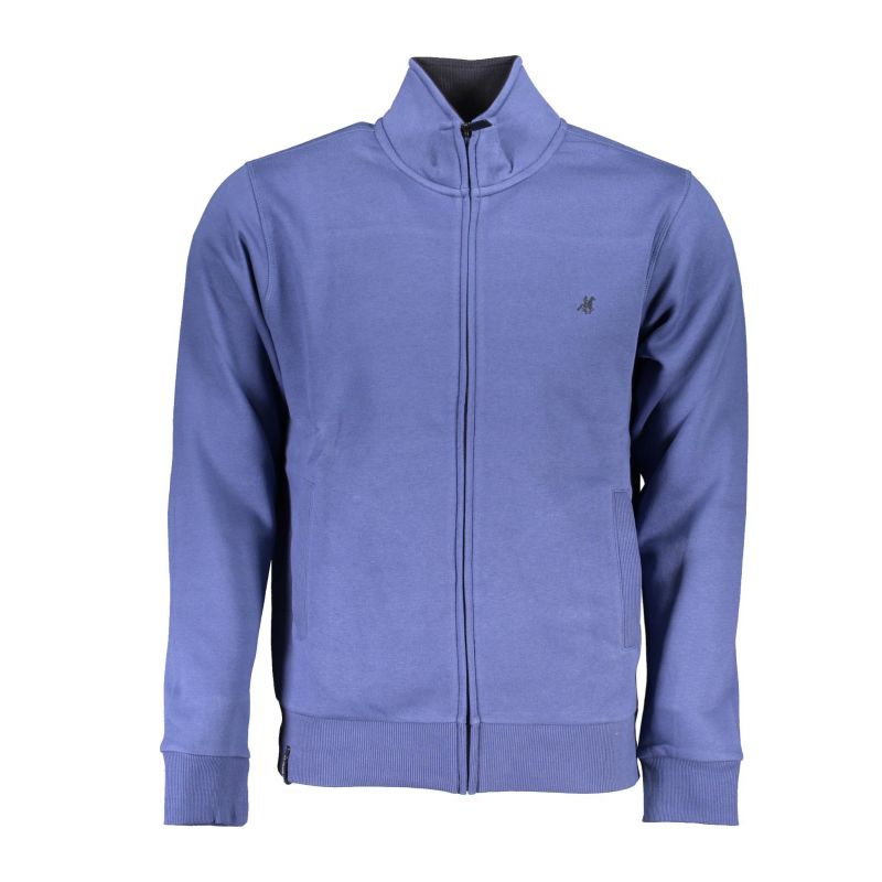 Мъжки син суитшърт с цип us grand U.S. GRAND OUSF252_BLDENIM