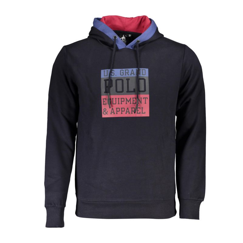 Мъжки син суитшърт с цип us grand U.S. GRAND USF901_BLBLU