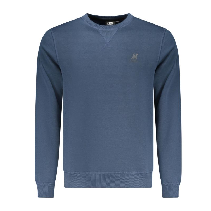 Мъжки син суитшърт с цип us grand U.S. GRAND AU02824SONDOS_BLA7400