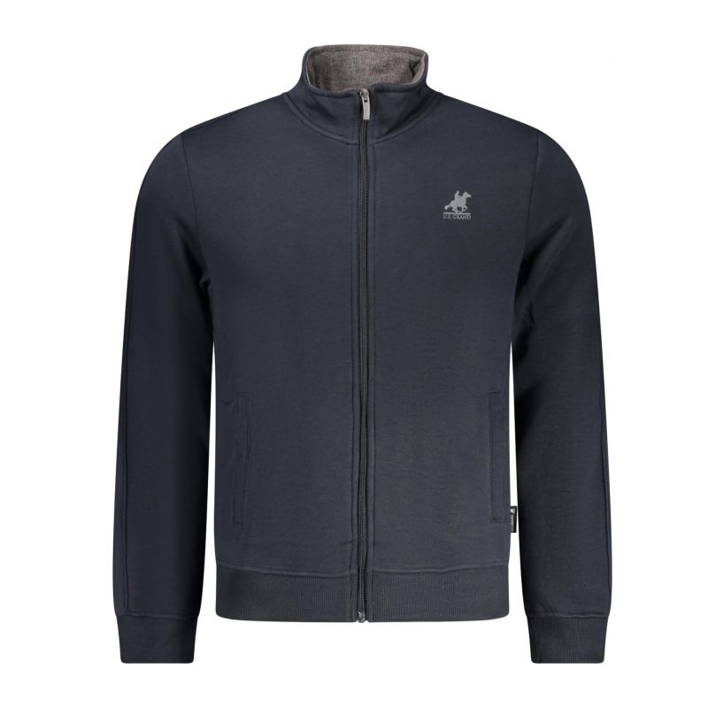 Мъжки син суитшърт с цип us grand U.S. GRAND AU02821FOSSILE_BLA2050