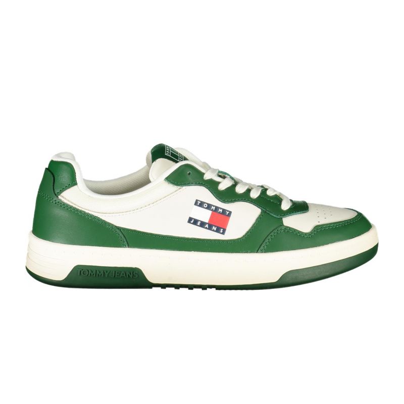 Мъжки спортни обувки , бели TOMMY HILFIGER EM0EM01443_BIYBI