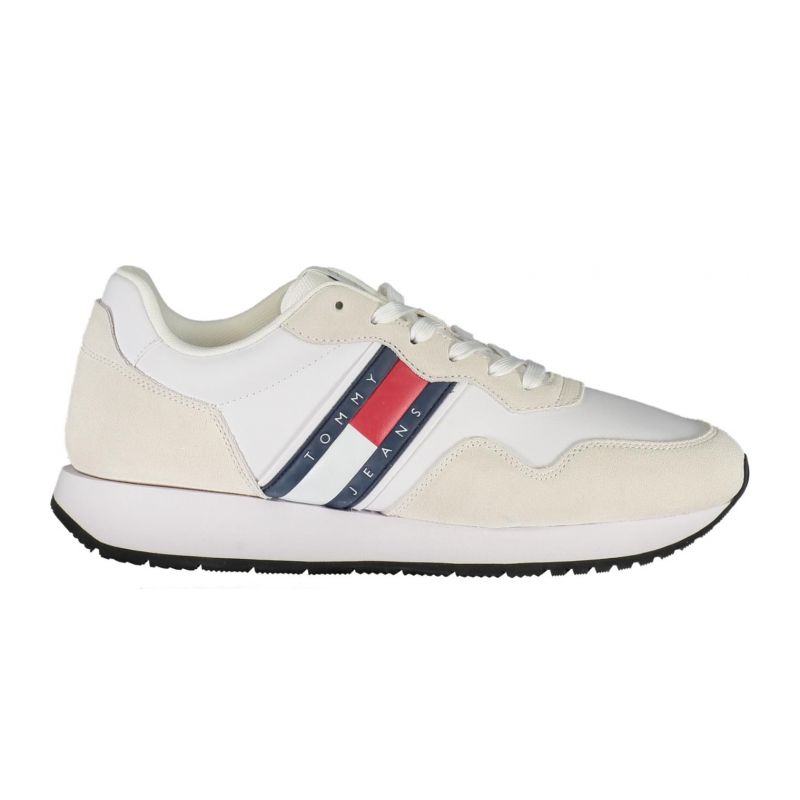 Мъжки спортни обувки , бели TOMMY HILFIGER EM0EM01316_BIYBR