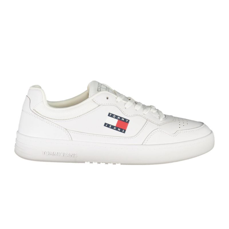 Мъжки спортни обувки , бели TOMMY HILFIGER EM0EM01443_BIYBR