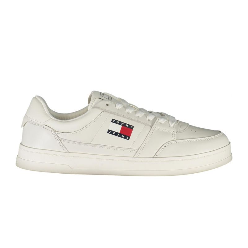 Мъжки спортни обувки , бели TOMMY HILFIGER EM0EM01574_BIYBL