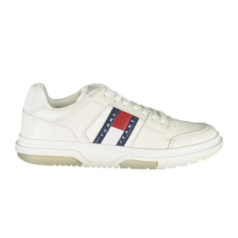 Мъжки спортни обувки , бели TOMMY HILFIGER EM0EM01576_BITCR
