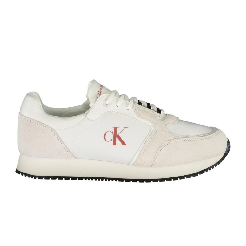 Мъжки спортни обувки , бели CALVIN KLEIN YM0YM01152_BI0LG