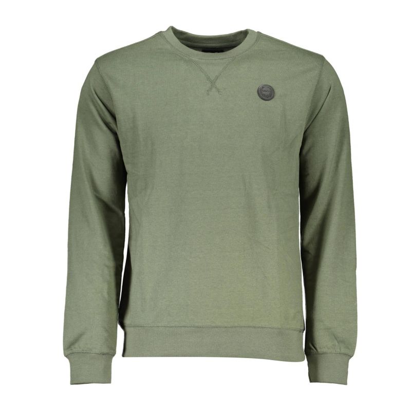 Мъжки суитшър без цип, зелен GIAN MARCO VENTURI AU00795PATRIZIO_1FF909A_VERDEMILIT