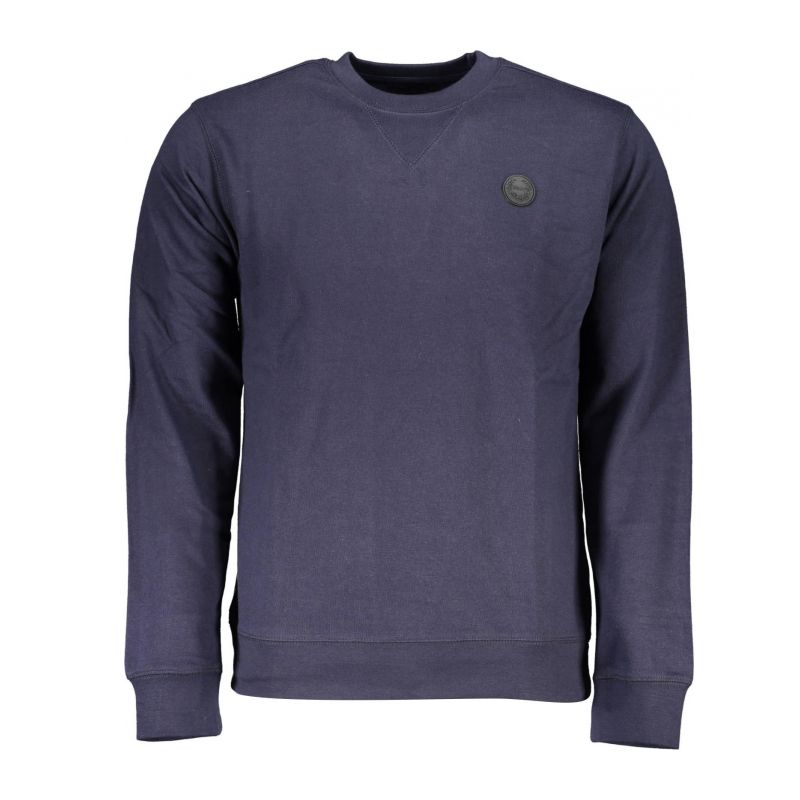 Мъжки суитшър без цип, син GIAN MARCO VENTURI AU00795PATRIZIO_AF1CD80_BLUNIGHTBL