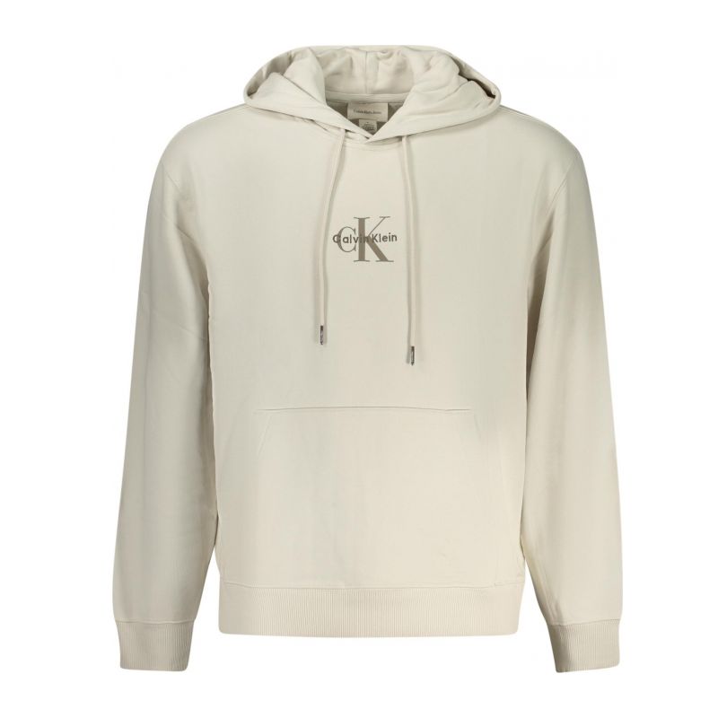 Мъжки суитшър с цип , бежов CALVIN KLEIN LV04RD243G_BE67U