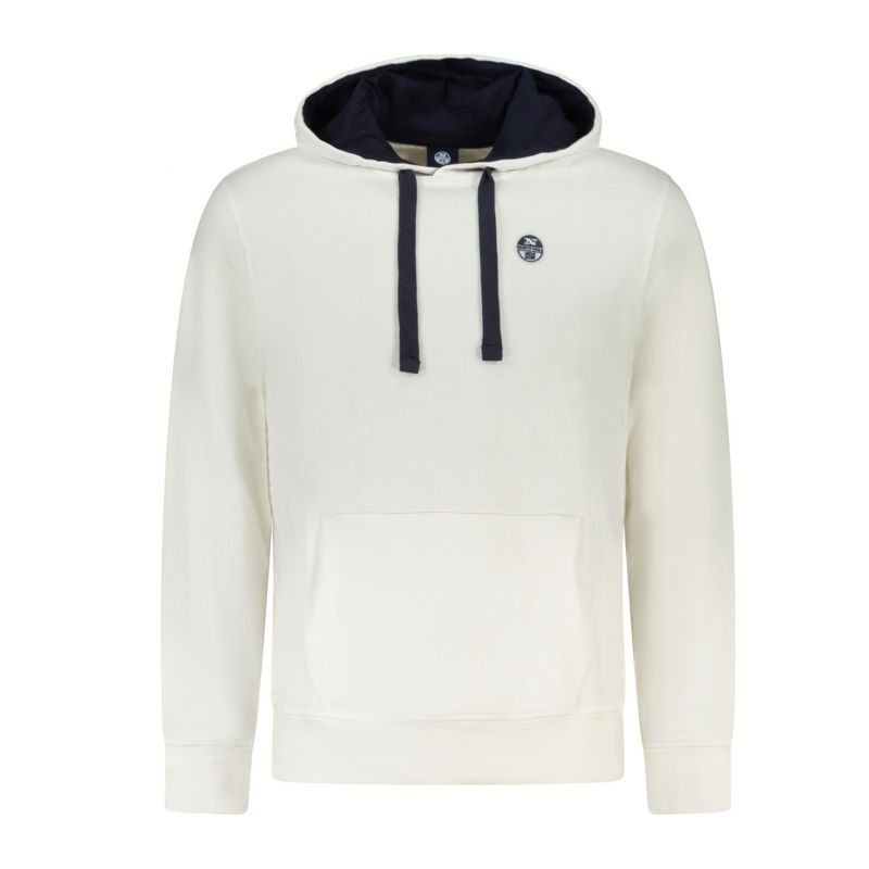 Мъжки суитшър с цип , бял NORTH SAILS 993026000_BI0105