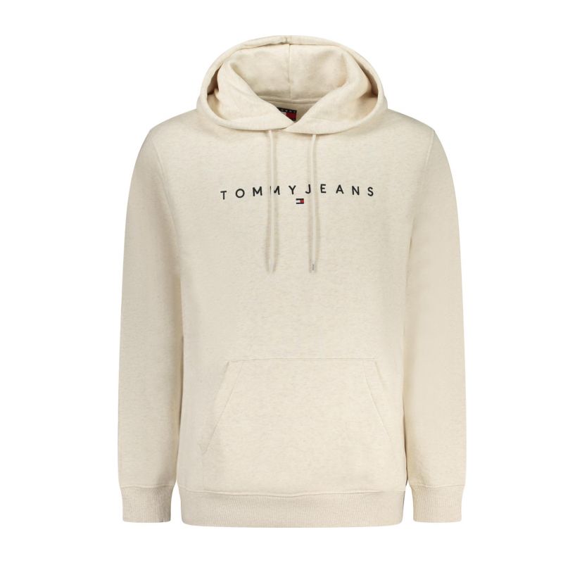 Мъжки суитшърт без цип, бежов TOMMY HILFIGER DM0DM20746_BEAE3