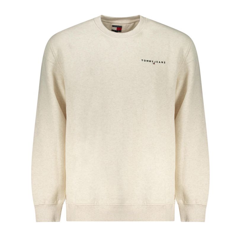 Мъжки суитшърт без цип, бежов TOMMY HILFIGER DM0DM20249_BEAE3