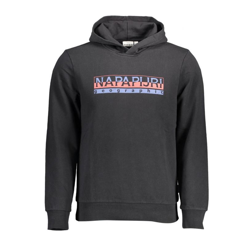 Мъжки суитшърт без цип, черен NAPAPIJRI NP0A4EZ8BERISH_7913D3E_NERO041