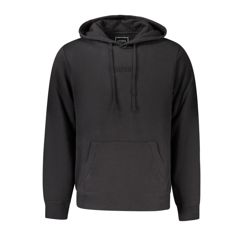 Мъжки суитшърт без цип, черен GUESS M4BQ45K9YH1_NEJBLK