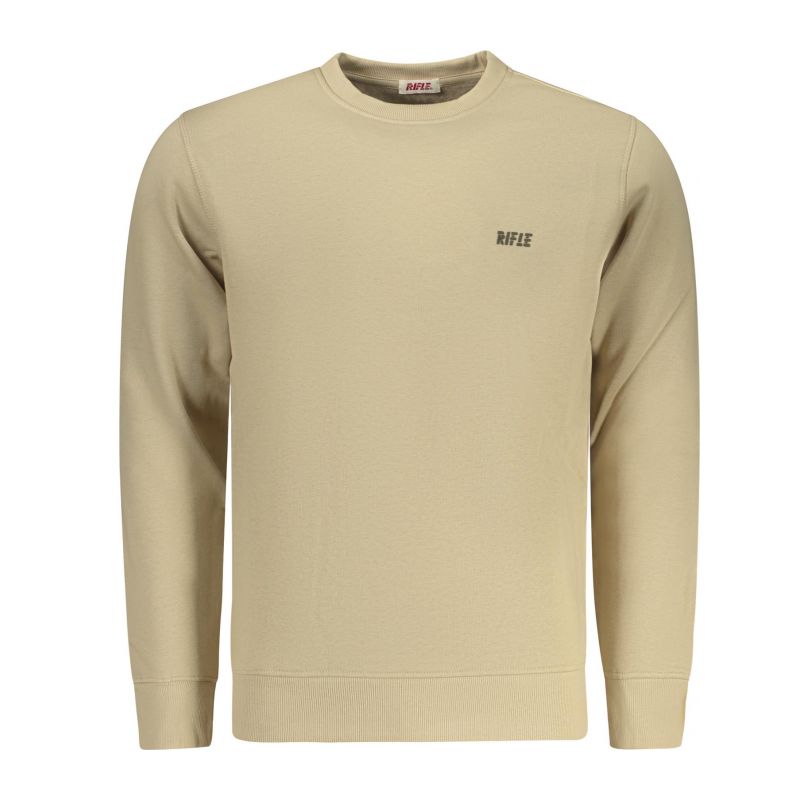 Мъжки суитшърт с цип , бежов RIFLE RFF016_BESABBIA