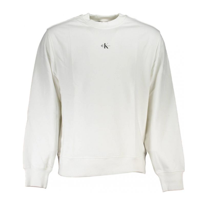 Мъжки суитшърт с цип , бял CALVIN KLEIN J30J322534_DCFEC27_BIANCOYAF