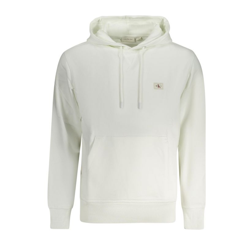 Мъжки суитшърт с цип , бял CALVIN KLEIN J30J327113_BIYAF