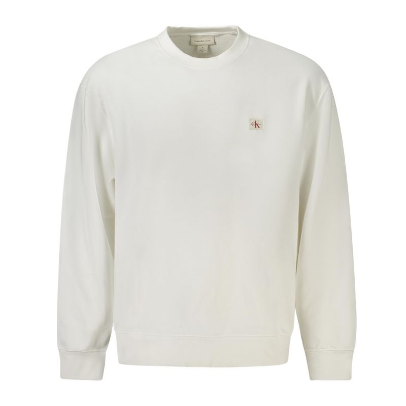 Мъжки суитшърт с цип , бял CALVIN KLEIN LV04RC273G_BIYAF