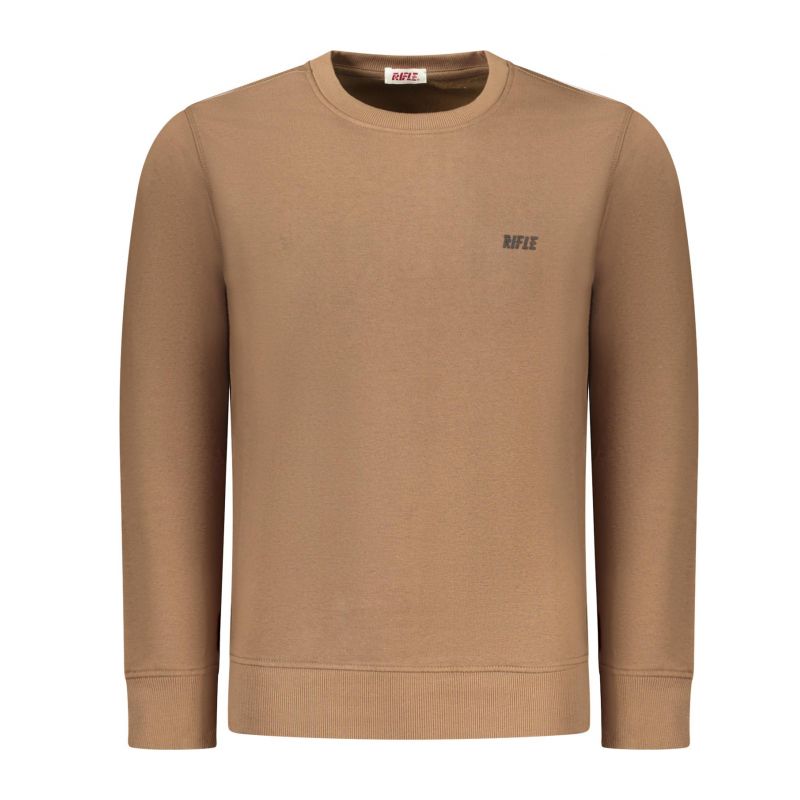 Мъжки суитшърт с цип , кафяв RIFLE RFF016_MATORTOR