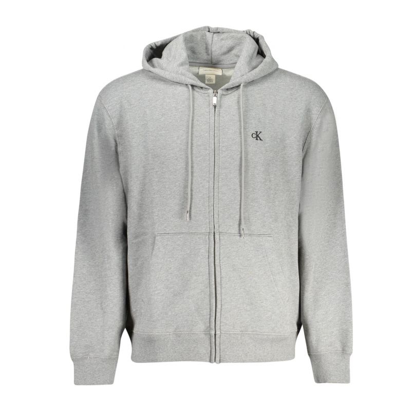 Мъжки суитшърт с цип , сив CALVIN KLEIN LV04RD240G_GRP7E