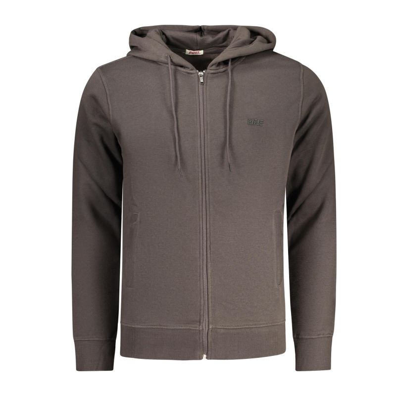 Мъжки суитшърт с цип , сив RIFLE RFF019_GRPIOMBO