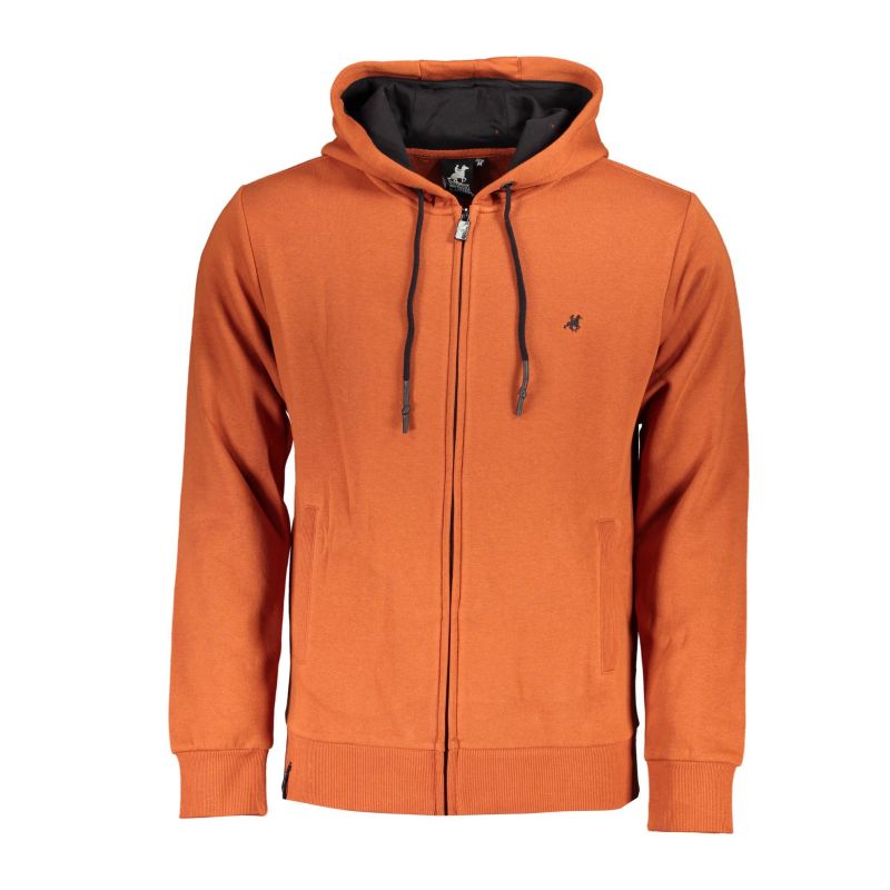 Мъжки суитшърт с цип us grand, бронзов U.S. GRAND USF179_BRBRONZO