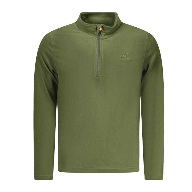 Мъжки суитшърт с цип us grand, зелен U.S. GRAND AU02831JUPITER_VEA12100