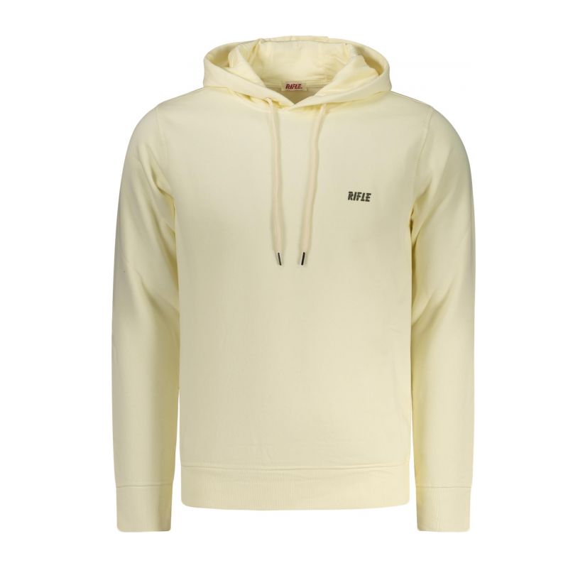 Мъжки суитшърт с цип vel, бял RIFLE RFF017_BIOFFWHI
