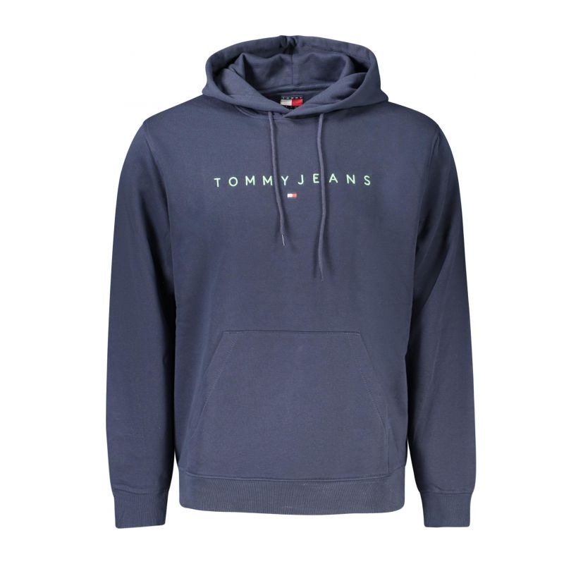 Мъжки суитшърт с цип в син цвят TOMMY HILFIGER DM0DM20746_BL0GY