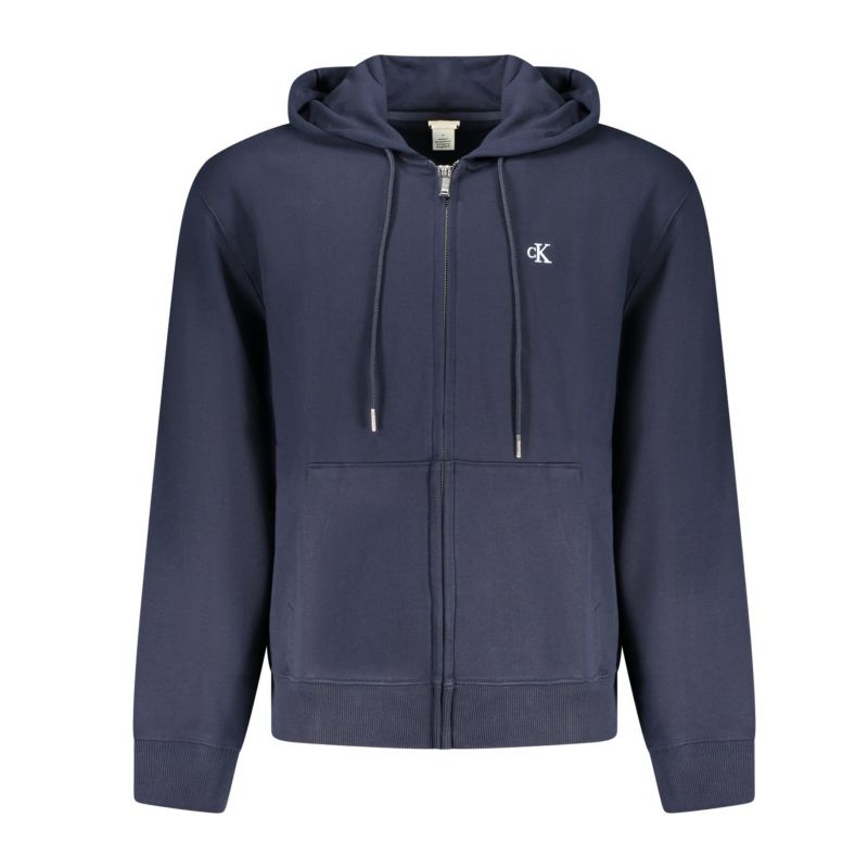 Мъжки суитшърт с цип в син цвят CALVIN KLEIN LV04RD240G_BLCEF