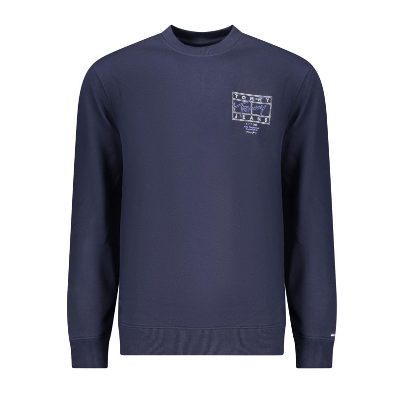 Мъжки суитшърт с цип в син цвят TOMMY HILFIGER DM0DM22366_BLC1G