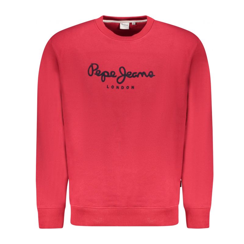 Мъжки суитшърт с цип в червено PEPE JEANS PM5800011MACBETH_RO285