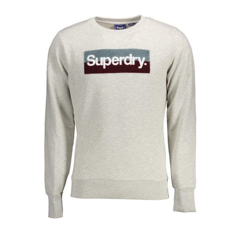 Мъжки суичър SUPERDRY M2011497A_GRIGIO_5EW-OFF-WHITE-MARL
