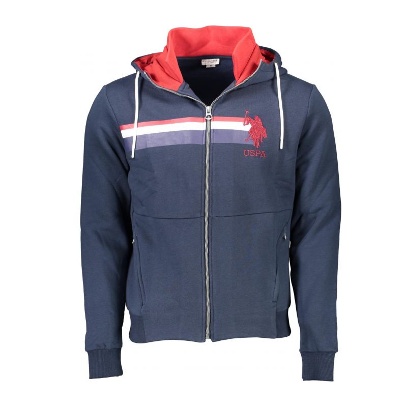 Мъжки суичър U.S. POLO 60703-52910_BLU_179