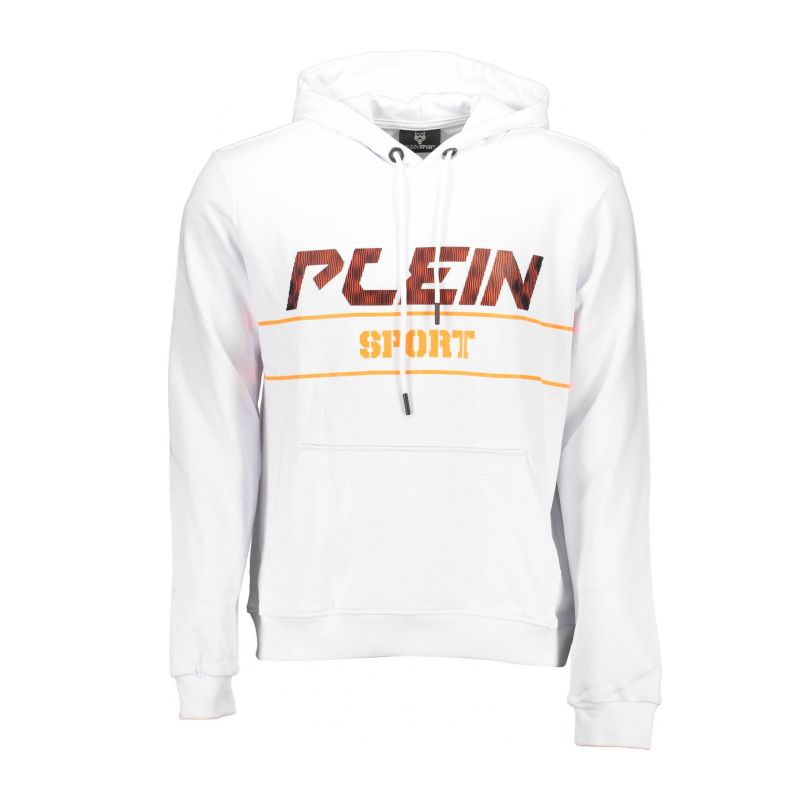 Мъжки суичър PLEIN SPORT FIPS217_BIANCO_01-BIANCO