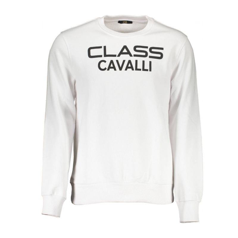 Мъжки суичър CAVALLI CLASS OXT60S-CF050_BIANCO_00001