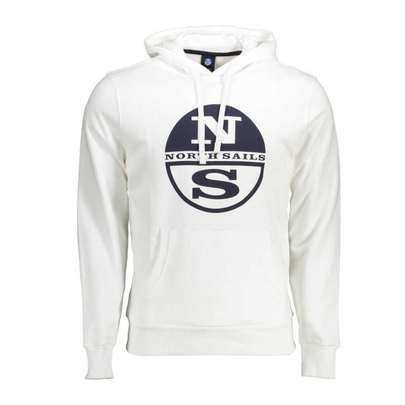 Мъжки суичър NORTH SAILS 691003-000_BIANCO_0101