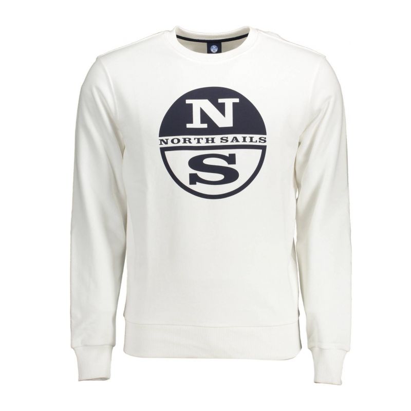 Мъжки суичър NORTH SAILS 691001-000_BIANCO_0101