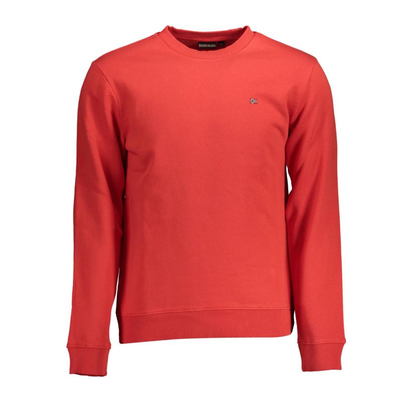 Мъжки суичър NAPAPIJRI NP0A4FQW-BALIS-CREW-1_ROSSO_RR9