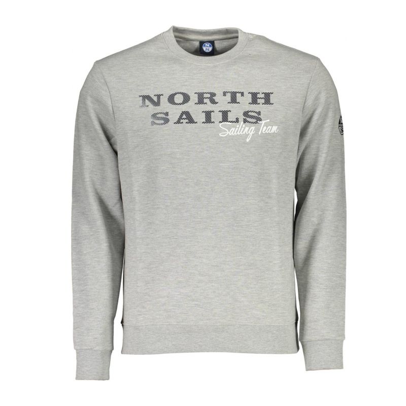 Мъжки суичър NORTH SAILS 902297-000_GRIGIO_0926