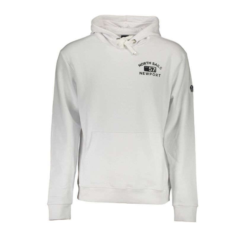 Мъжки суичър NORTH SAILS 902415-000_BIANCO_0101