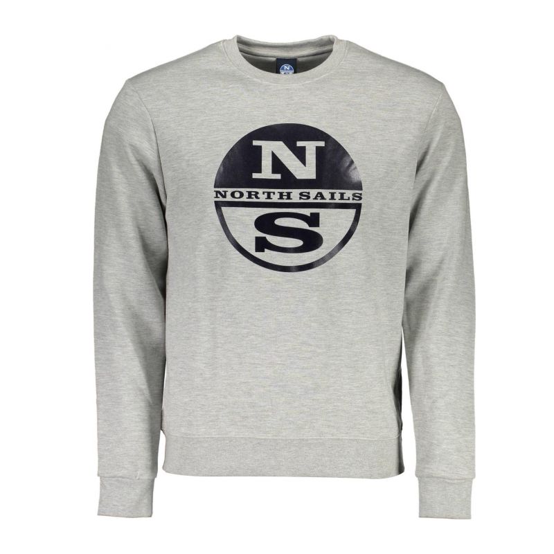 Мъжки суичър NORTH SAILS 902413-000_GRIGIO_0926