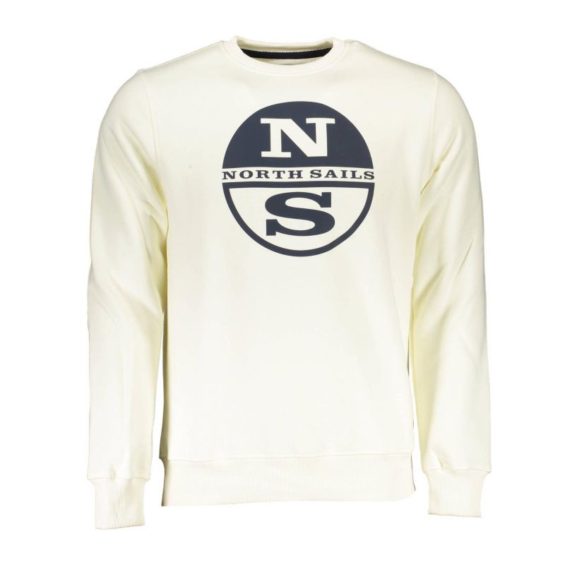 Мъжки суичър NORTH SAILS 902461-000_BIANCO_0105