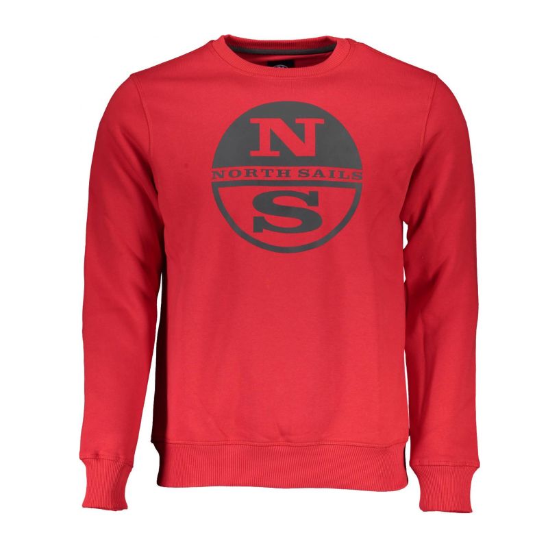 Мъжки суичър NORTH SAILS 902461-000_ROSSO_0236