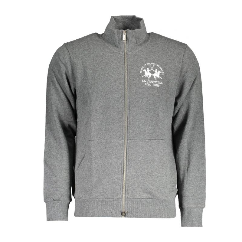 Мъжки суичър LA MARTINA XMF005-FP548_GRIGIO_01049