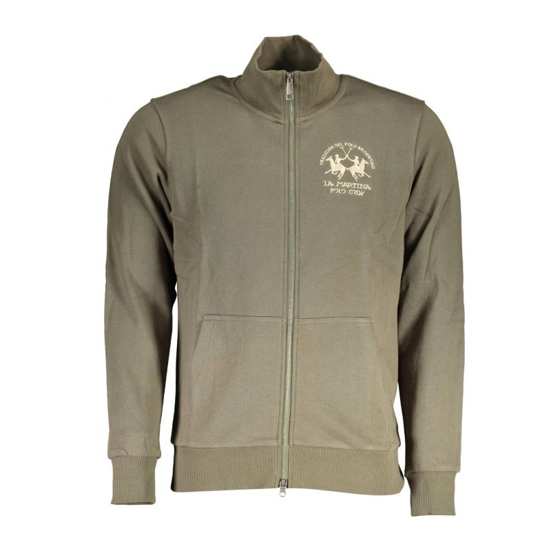 Мъжки суичър LA MARTINA XMF005-FP548_VERDE_03069
