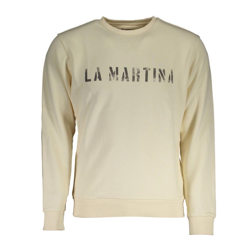 Мъжки суичър LA MARTINA XMF006-FP543_BIANCO_04186