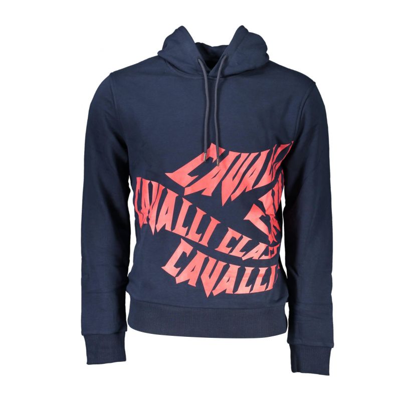 Мъжки суичър CAVALLI CLASS QXT65A-CF062_BLU_04926