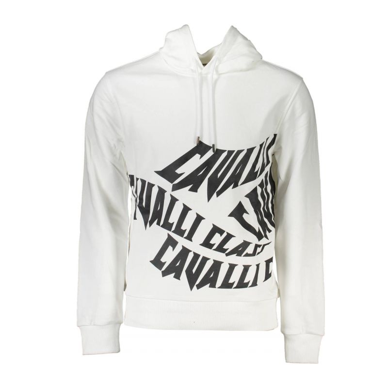 Мъжки суичър CAVALLI CLASS QXT65A-CF062_BIANCO_00053
