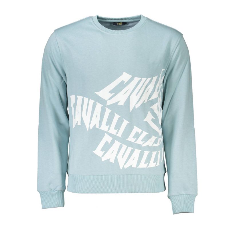 Мъжки суичър CAVALLI CLASS QXT65B-CF062_AZZURRO_04504